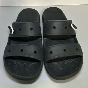 CROCS Black Slide Sandals